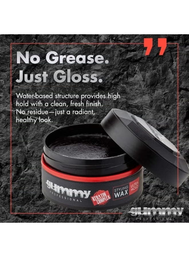 Gummy Styling Wax Ultra Hold Red 150 ML - Image 2